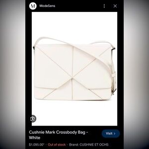 Cushnie et oches ‘Mark’ crossbody purse